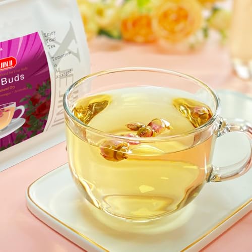 Rose Tea 100% Pure Loose Dried Rose Buds (5.3 Ounce)