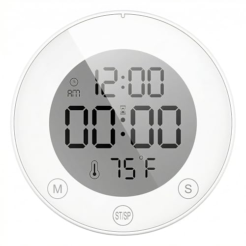 Shower Clock Waterproof Bathroom Timer