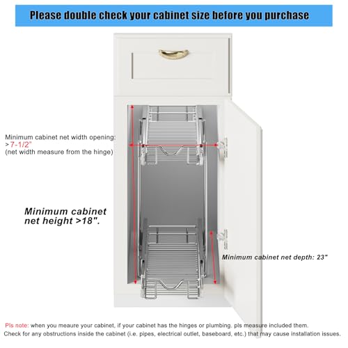 Pull Out Cabinet Organizer