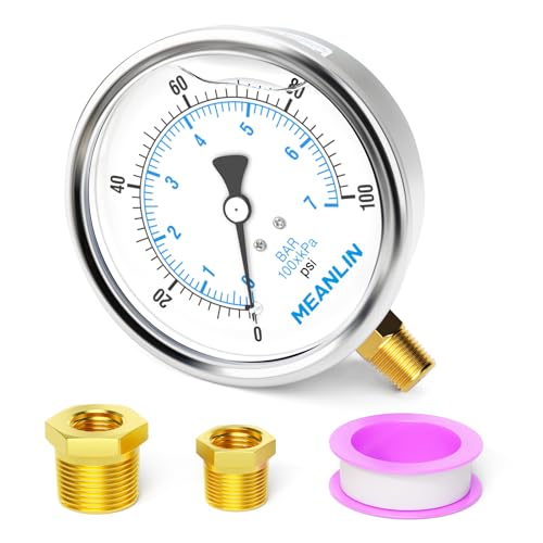 0~100Psi Stainless Steel 1