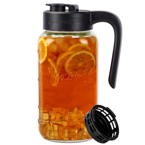 Mason Jar Pitcher with Tea Filter