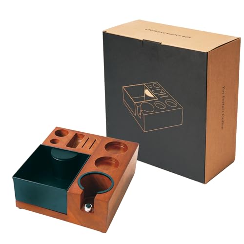 54mm Espresso Tamping Station Knock Box