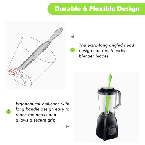 Silicone Blender Spatula & Scraper