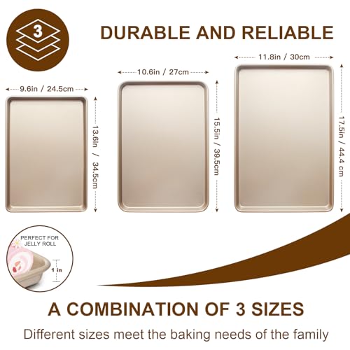 Baking Sheet Pan Set of 3 (3 Count)