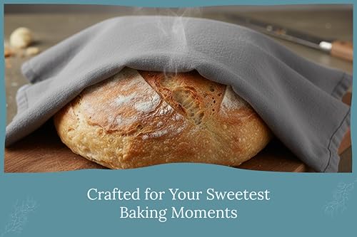Gray Flour Sack Tea Towels (5 Count)
