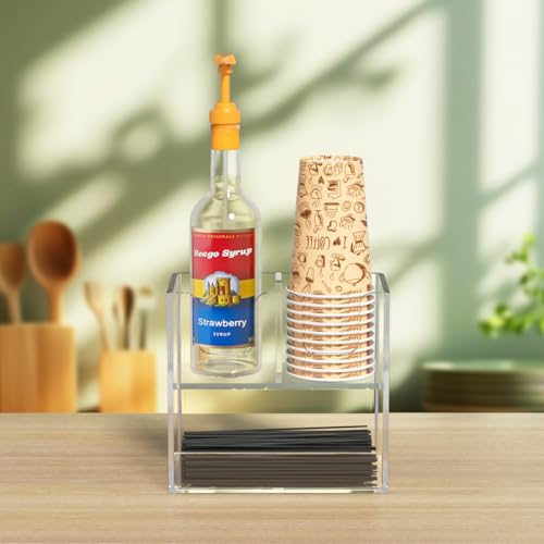 3 Compartment Cup Holder for Countertop