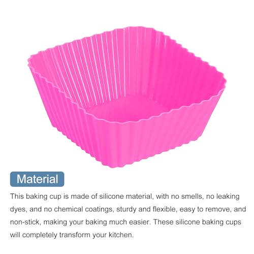 18Pcs Silicone Cupcake Baking Cups (18 Count)