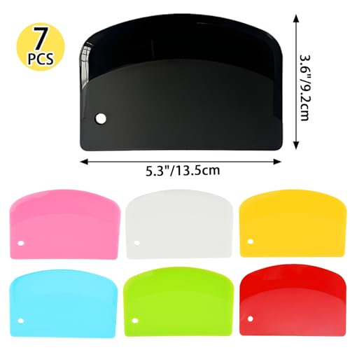 7PCS Dough Scraper (7 Count)