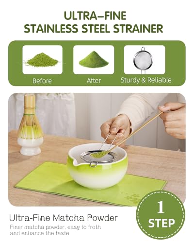 Premium Matcha Whisk Set (6 Count)