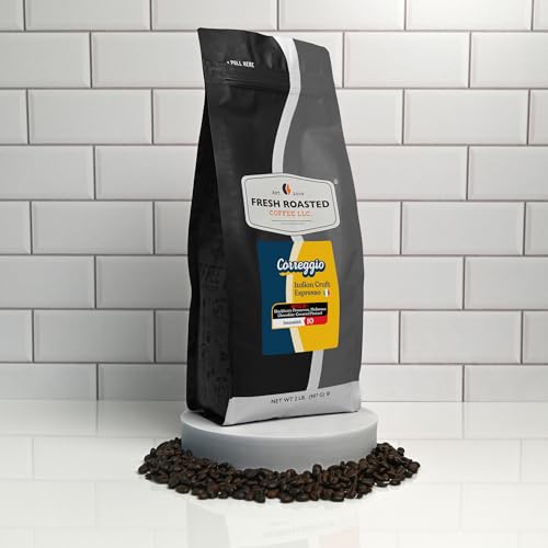 Correggio Italian Craft Artisan Blend Whole Bean Coffee (32 Ounce)
