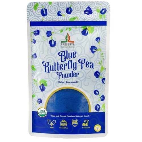 Pure Butterfly Pea Flower Powder (4 Ounce)