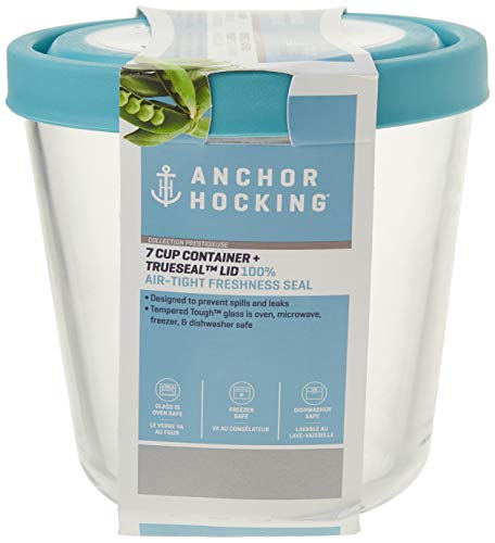Trueseal Glass Food Storage Container with Airtight Lid