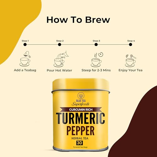 Turmeric Tea Pepper (2.64 Fl Oz)