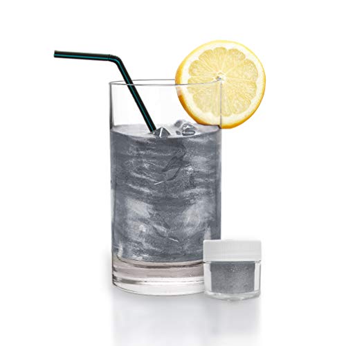 Silver BREW GLITTER Edible Glitter for Drinks