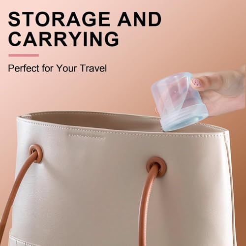 TSA Approved Wide Mouth Travel Size Containers (4 Count)