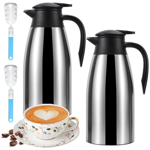 ThermoCafe 70 Oz Double Walled Vacuum Insulated Stainless Steel Carafe
