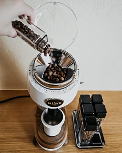 6 Tubes Coffee Bean Cellars with Stand & Hopper (16 Ounce)