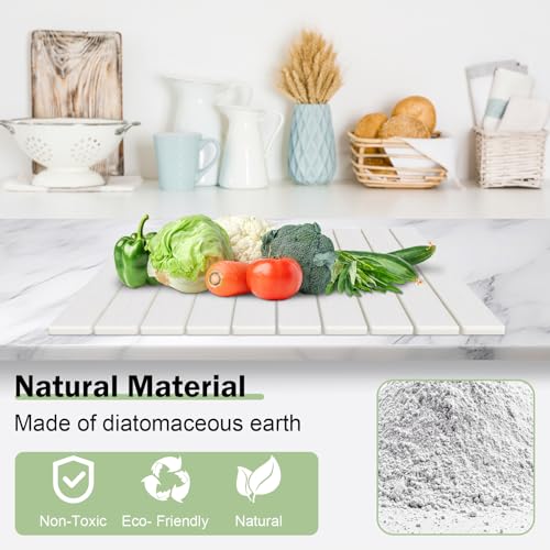 Stone Dish Drying Mat for Kitchen Counter