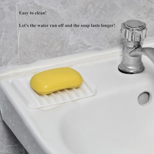Wooden Rectangle Storage Tray with Soap Dish