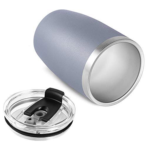 Stainless Steel 12 oz Tumblers bulk Vacuum Insulated Double Wall Travel Tumbler with Lid and Straw Reusable Tumbler (12 Count)
