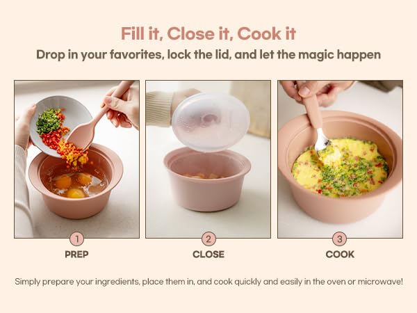 Microwave Silicone Steamer for Baby Food