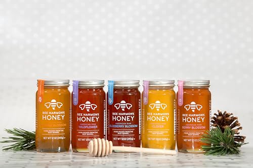 American Raw Honey Variety Pack (60 Ounce)