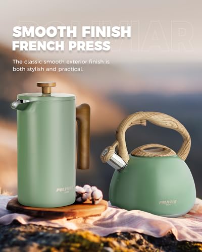 POLIVIAR French Press Coffee Maker