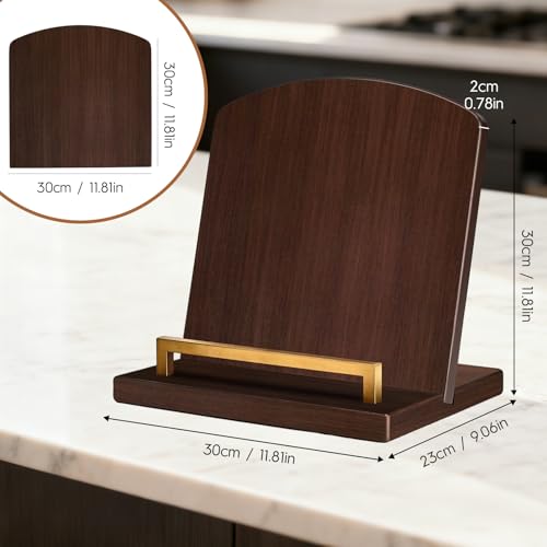 Beautiful Cookbook Stand with Removable Cutting Board