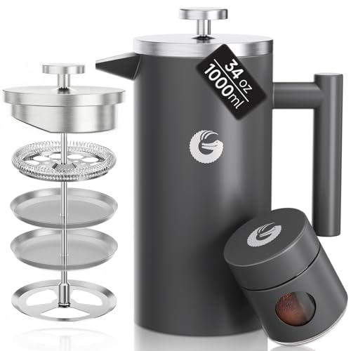 French Press Coffee Maker 34 oz