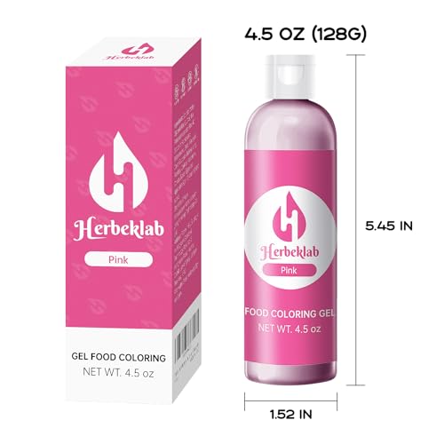 Pink Gel Food Coloring (4.5 Fl Oz)
