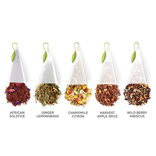 Tea Sampler 20 Pyramid Infuser Bags (20 Count)