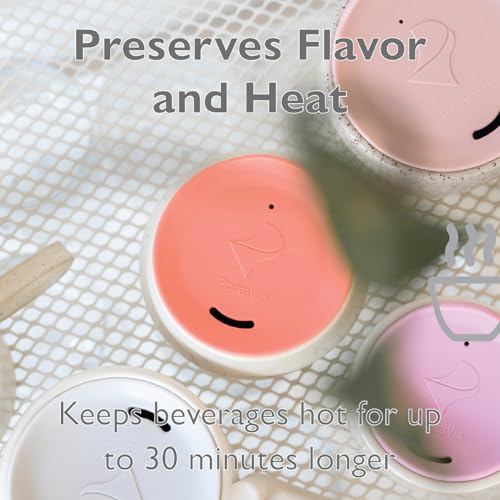 Reusable Silicone Lid for Coffee Cups and Mugs