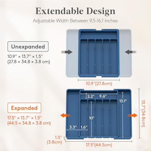 Expandable Silverware Drawer Organizer