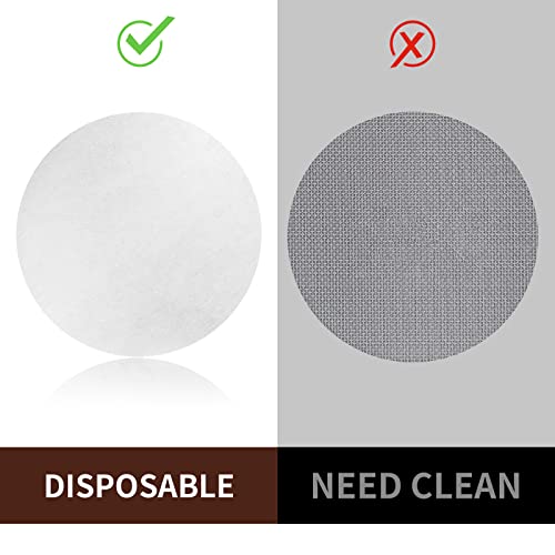 1000 Pcs Coffee Paper Filter for Espresso Coffee Maker (1000 Count)