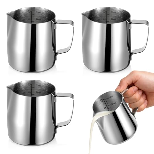 4 Pcs Milk Frothing Pitchers