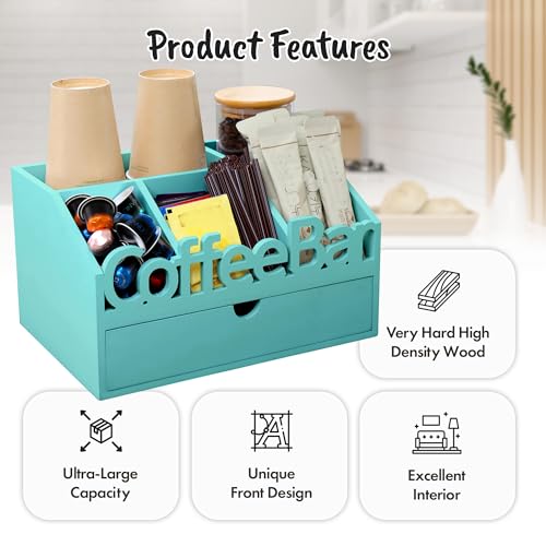 Coffee Bar Organizer Countertop