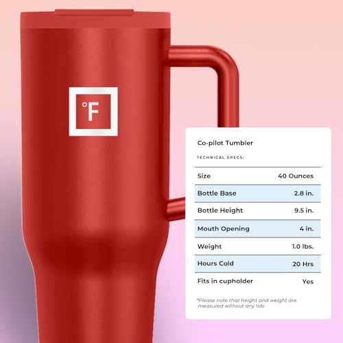 40 oz Co Pilot Insulated Travel Mug