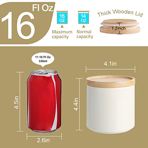 Sweejar Kitchen Canisters Ceramic Food Storage Jar