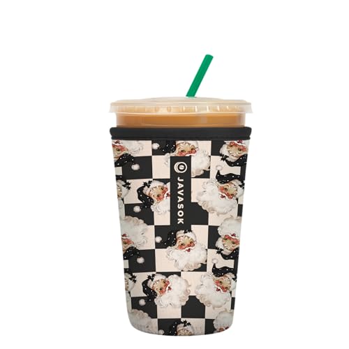 JavaSok Iced Coffee & Cold Soda Insulated Neoprene Cup Sleeve