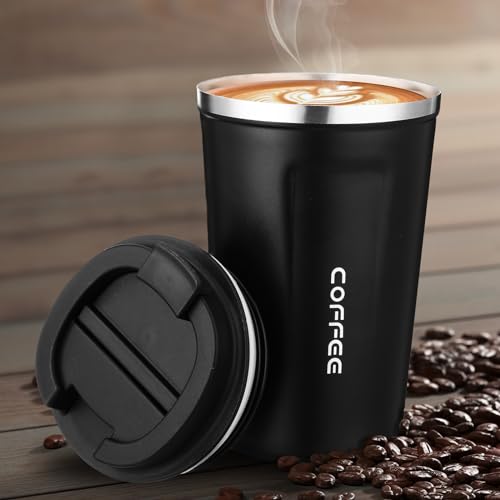 6 Pack Travel Coffee Mugs 12oz Insulated (6 Count)
