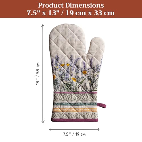 Maison d'Hermine Oven Gloves 100% Cotton Oven Mitt