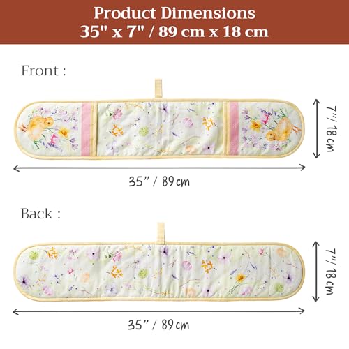 Double Oven Mitts 100% Cotton Double Oven Glove