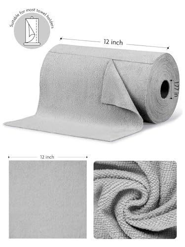 Microfiber Cleaning Cloth Roll (75 Count)