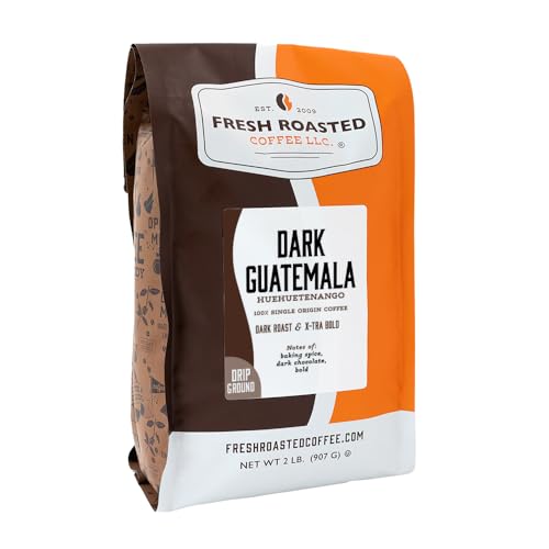 Dark Guatemala Huehuetenango Drip Ground Coffee (32 Ounce)