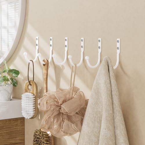 6 Pack Wall Hooks (6 Count)