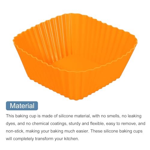 18Pcs Silicone Cupcake Baking Cups (18 Count)