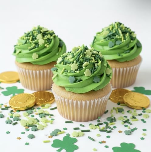 Shamrock Sprinkles for Baking (3 Ounce)