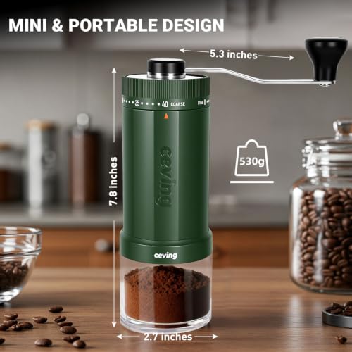 World's First 60g Large Capacity Manual Coffee Grinder
