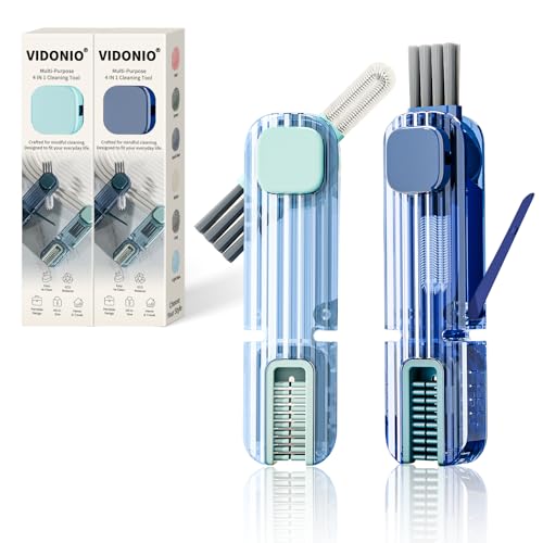 2Pcs 4 in 1 Cup Lid Gap Cleaning Brush Set (2 Count)