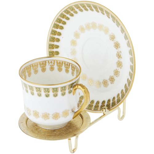 Ornate Shiny Gold (6 Count)